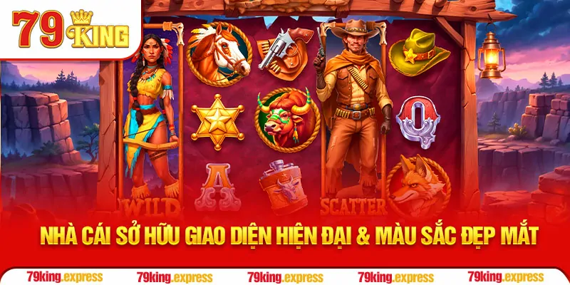 Nhà cái sở hữu giao diện hiện đại & màu sắc đẹp mắt